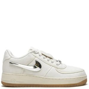 Nike x Travis Scott Air Force 1 Low "Sail" Sneakers