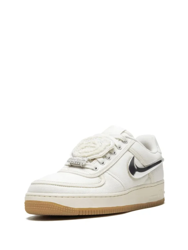 Nike x Travis Scott Air Force 1 Low "Sail" Sneakers